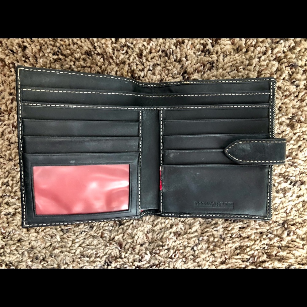 Dooney & Bourke Black Monogram Wallet - Picture 4 of 7